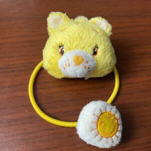 Care Bears Yellow Sunshine Plush Hairtie